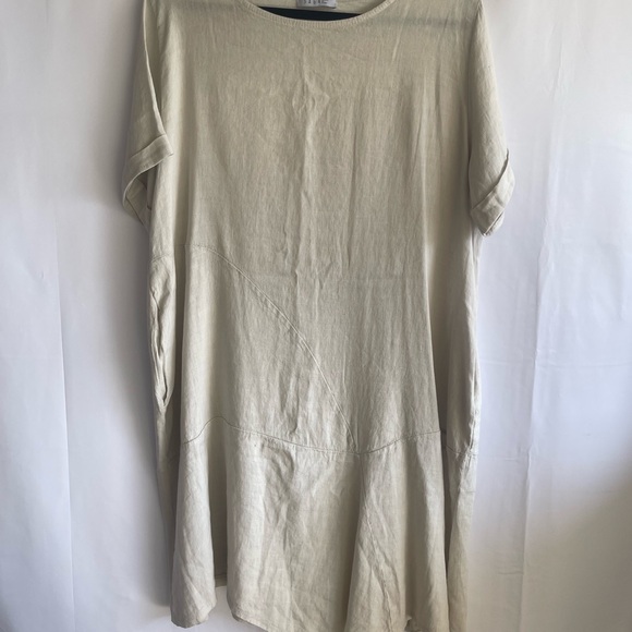 Beige Women's Swim Coverup - Picture 2 of 6